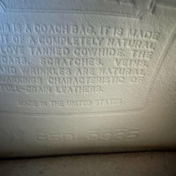 Coach Vintage Bag 9935 - Picture 9 of 9